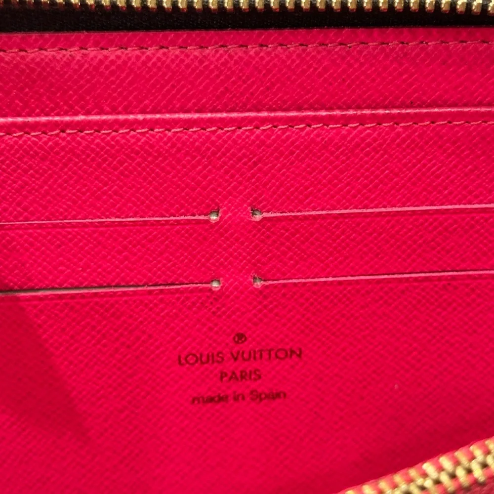 Louis Vuitton Multicolor Zippy Wallet Pink